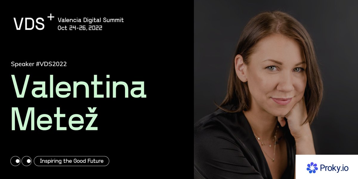 I'll be participating as one of the speakers at the Valencia Digital Summit from the 24th to the 26th of October.

Huge honour to be a part of that lineup!

Want to find out more about how Proky is Inspiring the Good Future? Get your tickets now! 😉✈️

#VDS2022 #techevent