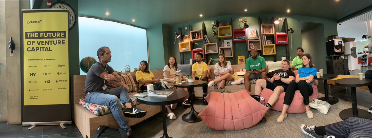 MrJonBesar's tweet photo. Wonderful partner sharing session with Iñaki Arrola of KFund. Thank you for supporting IncludedVC #includedvc #IncludedVCLIVE #VentureCapital https://t.co/GZXbV7dOVS