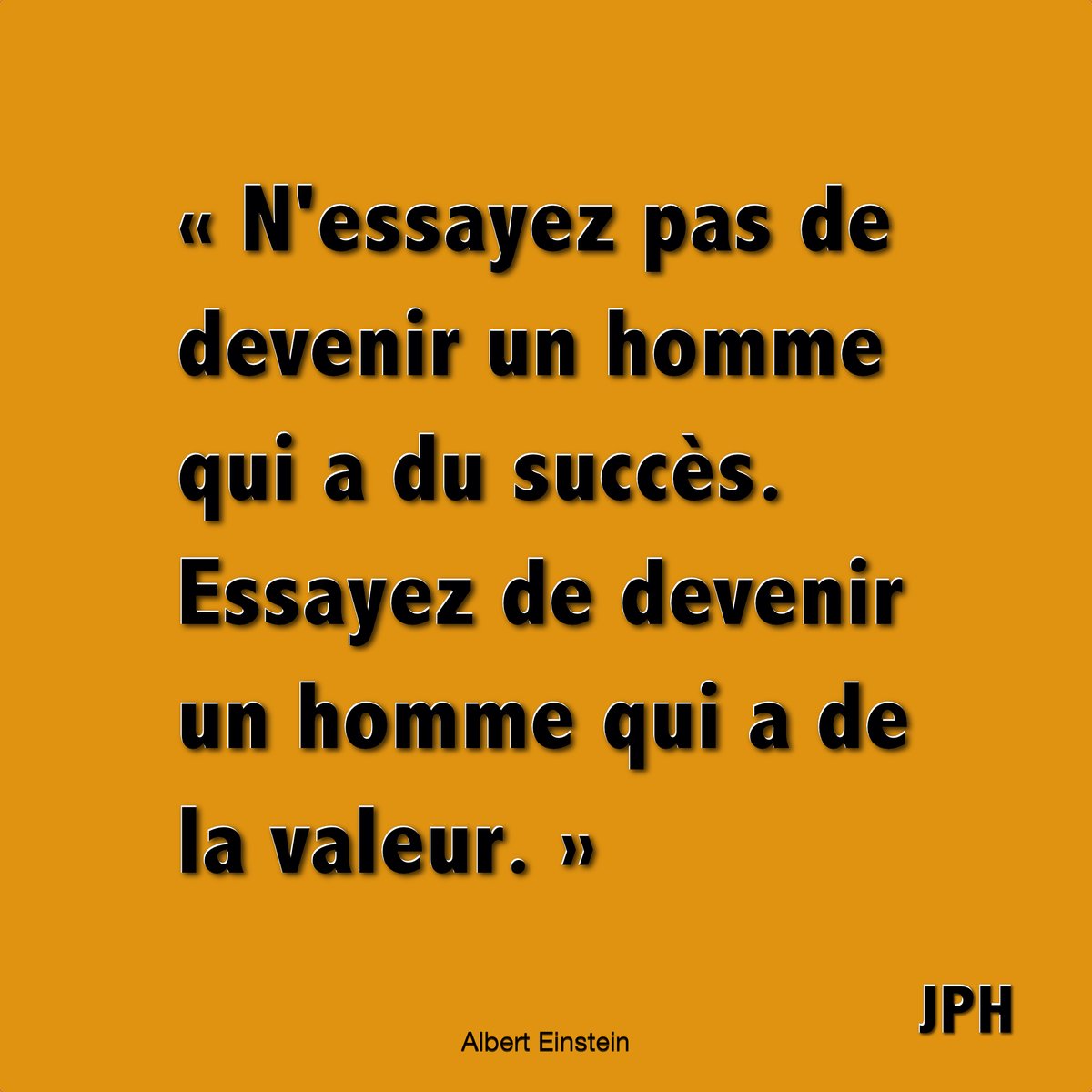 jphnomade's tweet photo. « N'essayez pas de devenir un homme qui a du succès. Essayez de devenir un homme qui a de la valeur. » 🌿🌿🌿
.
#Einstein #valeur #succès #Travailler #éducation #apprendre #chaquejour #FuckBadNews #FuckPolitic #NoReligions #JustLove #citationdujour #jph #quote #quoteoftheday https://t.co/vtOnKP2saI
