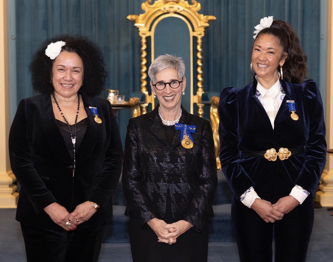 VicGovernor's tweet photo. Several recipients at today’s Queen’s Birthday Order of Australia investiture ceremony received Awards for services to the arts, including Vika &amp; Linda Bull OAM, Greg Champion OAM and Joe Chindamo OAM. https://t.co/MIESMvI8Us