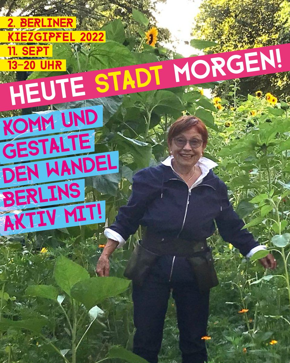 reichenbergerk5's tweet photo. Nicht vergessen. Diesen Sonntag um 13 Uhr ist der KIEZGIPFEL vor dem Roten Rathaus. 

Zusammen wollen wir die "Stadt für und von allen" gestalten!
Mehr Infos: https://t.co/ke6mMwFms6 https://t.co/bxCVmk2Vio