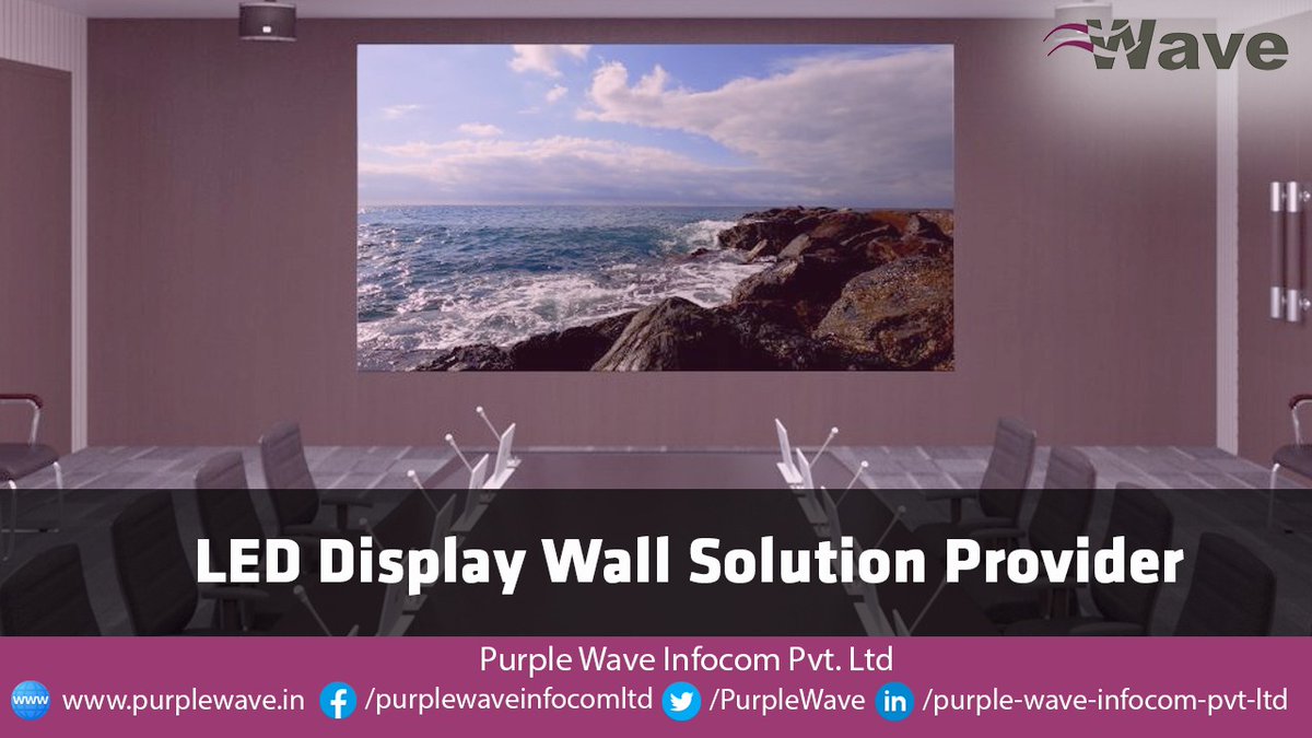 Purplew11165390's tweet image. A #LEDdisplaywall  is a multi-display wall that is created by joining multiple screens together to display a larger image. Purplewave one of the best manufacturers company of Indoor #LEDvideowall &amp;amp; Outdoor LED video wall. 
Delivery Fast &amp;amp; Timely Connect at +919650296460