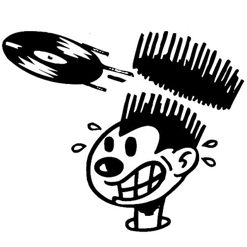 ankerkluese's tweet photo. @deejaygeejaygee the nervous records vinyl haircut guy, perfectly delivers a nervous vibe https://t.co/HzYdLSl0KK