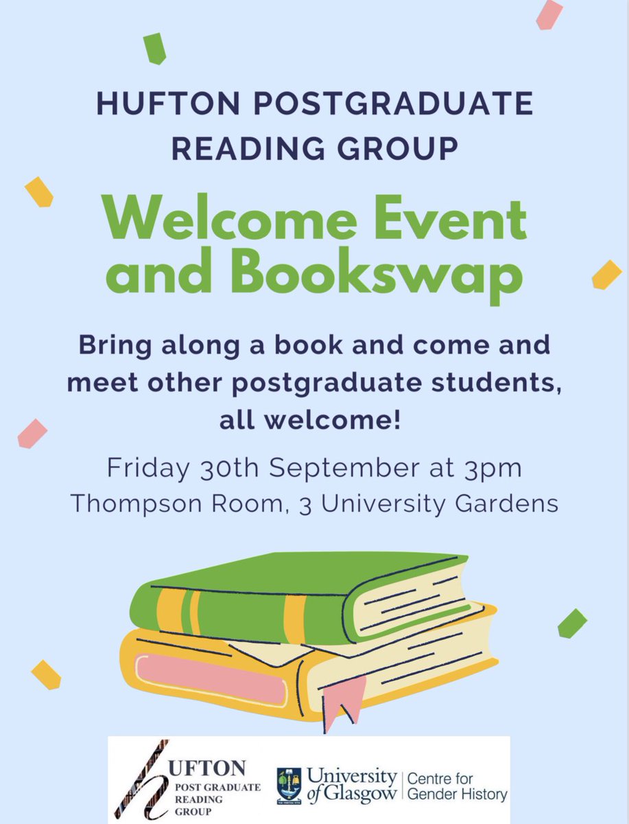 Excited to announce this year’s welcome event! ✨📚