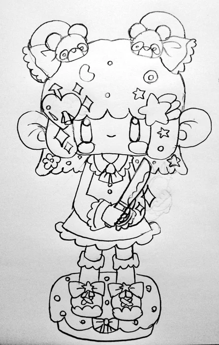 ありがとうございます!
少し元気が出たので描けました✨ 