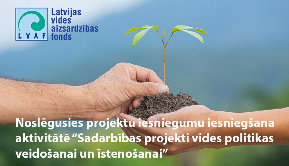 Noslēgusies projektu iesniegumu izvērtēšana aktivitātē “Sadarbības projekti vides politikas veidošanai un īstenošanai”. vraa.gov.lv/lv/jaunums/nos…