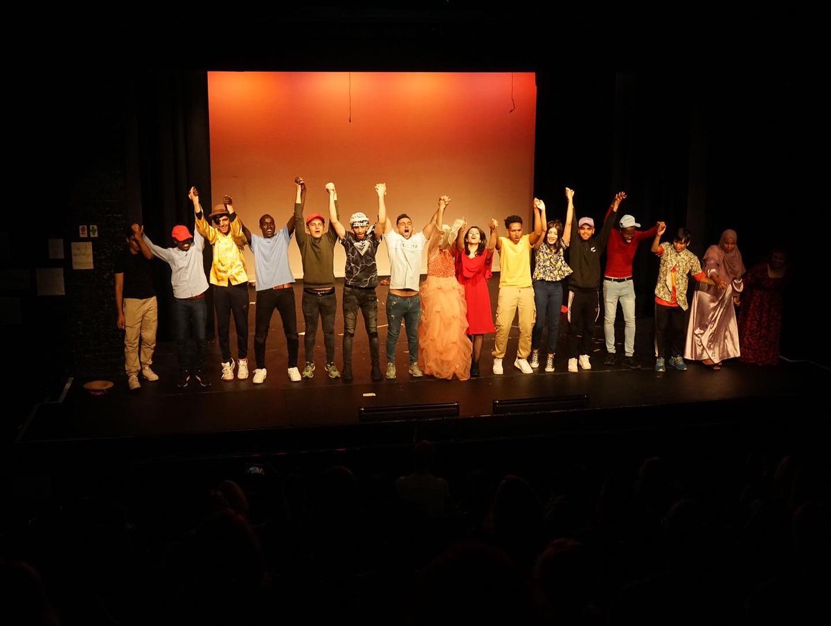 Compasscollect2's tweet photo. What this group of young people have achieved in 2 weeks was simply breathtaking @Hill_Theatres 

Thank you @Bruneluni @Hillingdon https://t.co/nWmEOJy9fH