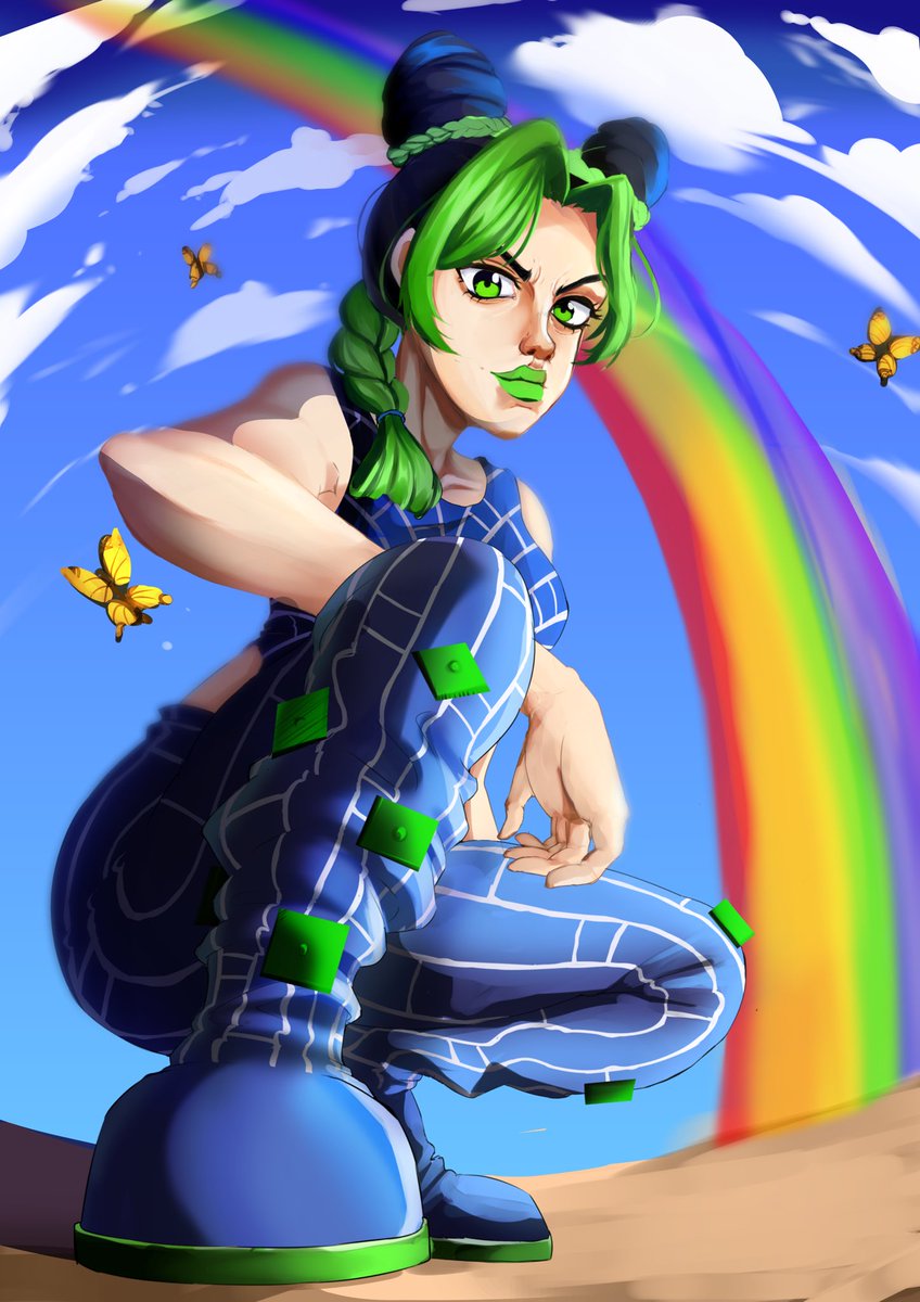 🦋🌈🌊 JOLYNE served 

#jolynecujoh #stoneocean #jjba