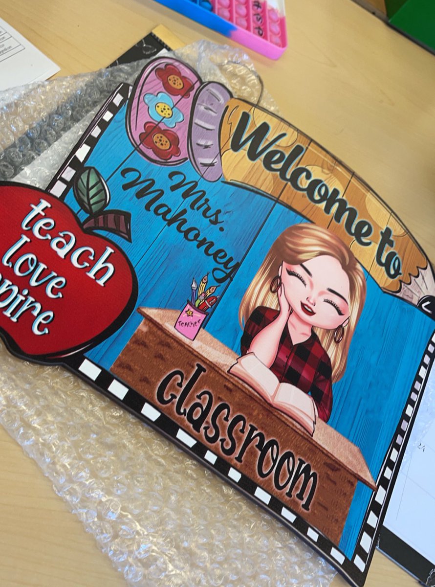 Today starts year 6 of teaching, but my first year as Mrs. Mahoney! I can’t wait to meet all my new students! #shinebrightedison