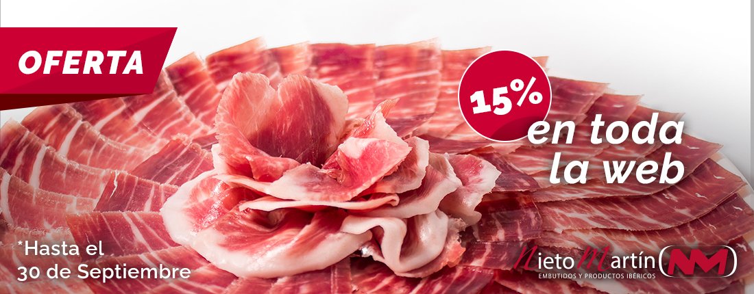 NMNietoMartin's tweet photo. Muchos dicen que Septiembre es como empezar el año otra vez, así que... ¿qué te parece si repetimos el 15% EN TODA LA WEB y disfrutas del mejor sabor durante todo el mes?
🛍️🛍️ https://t.co/pvStCQYRDH
#NietoMartin #Oferta #Decuento #EmbutidosIbericos https://t.co/QWPBxogLFl