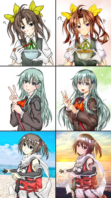 #独学でここまで成長したからお前も頑張れ #艦これ
2020.7→2021.4 