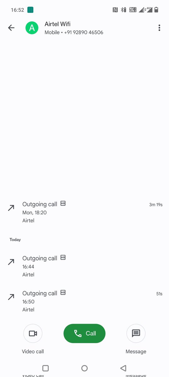 nanthanjeeva's tweet photo. @Airtel_Presence It's almost the end of the day. No-one has turned up. It seems your customer service has degraded to a non recoverable level.Your service partners are least worried about responding to queries.Even after making multiple calls,no response from your team. Such a waste @airtelindia https://t.co/50ITQxQUpj