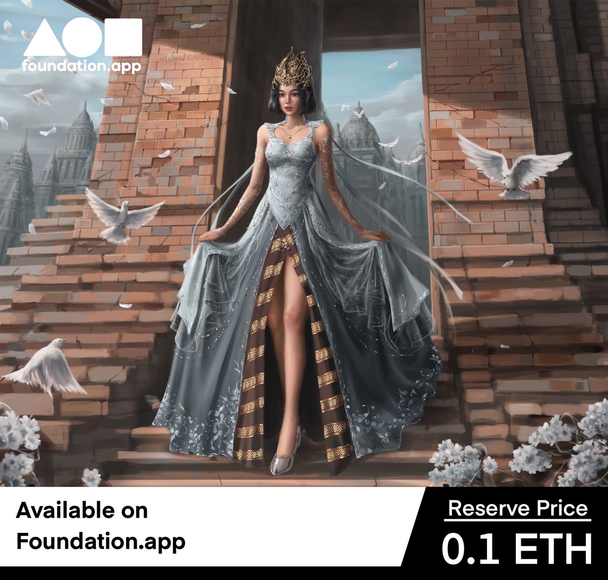 Just dropped "Princess of Majapahit" on <a href="/foundation/">Foundation 🌐</a> ✨

This piece is depicting a princess of modern Majapahit.

foundation.app/@ringgosyah/he…

Thank you 😊❤️

#nft #nftcollector #cryptoart #AnimeNFT #NFTdrops #nftdrop #eth #Ethereum #NFTs #NFTCommunity #nft #nftart #withFND #anime