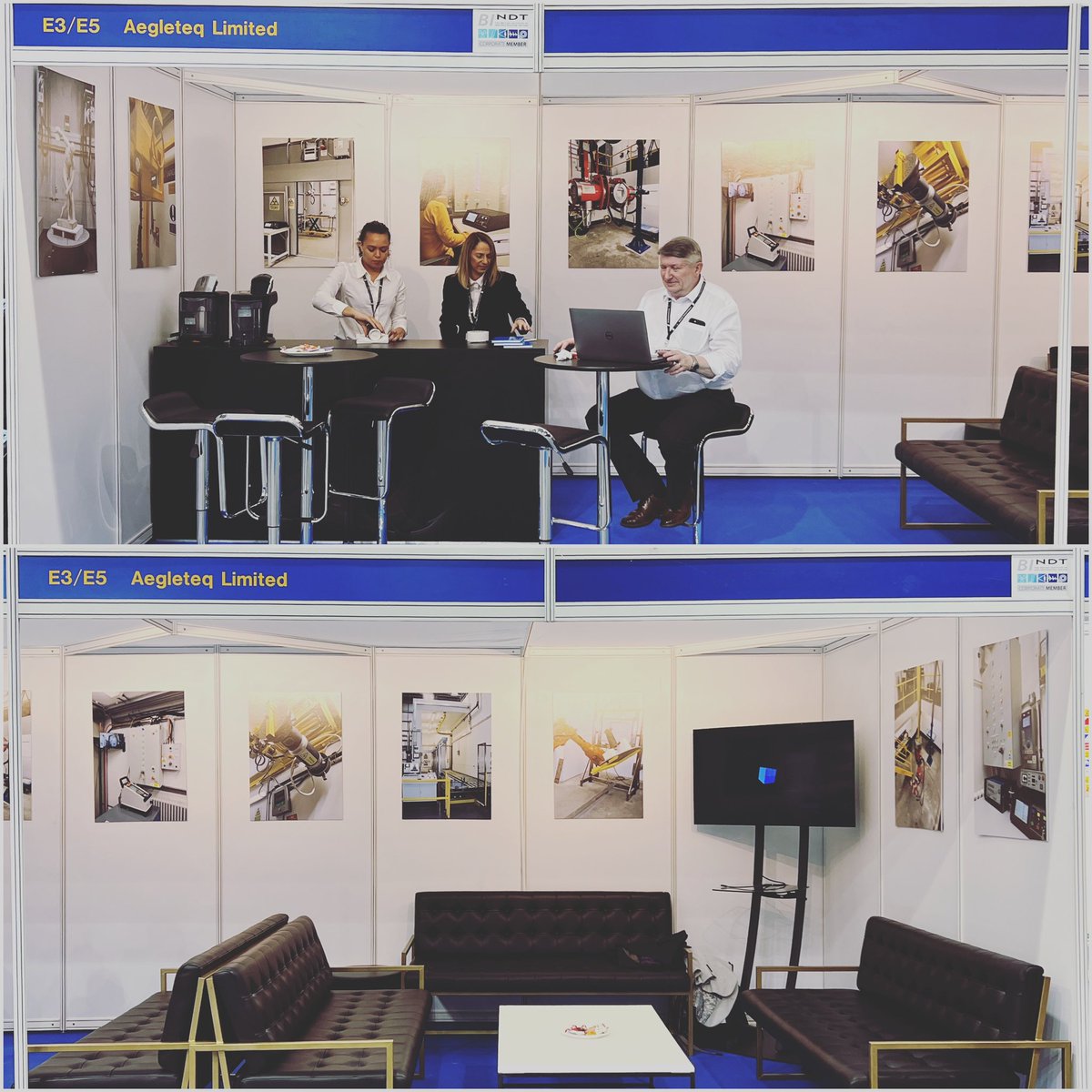 Aegleteq's tweet image. We are all set for three days at the @bindt @BINDT_MT2022 in Telford’s International Centre. 

Come and visit us on Stand E3/E5

#materialstesting #xray #xraytesting #xrayinspection #ct #computedtomography #safetycircuits