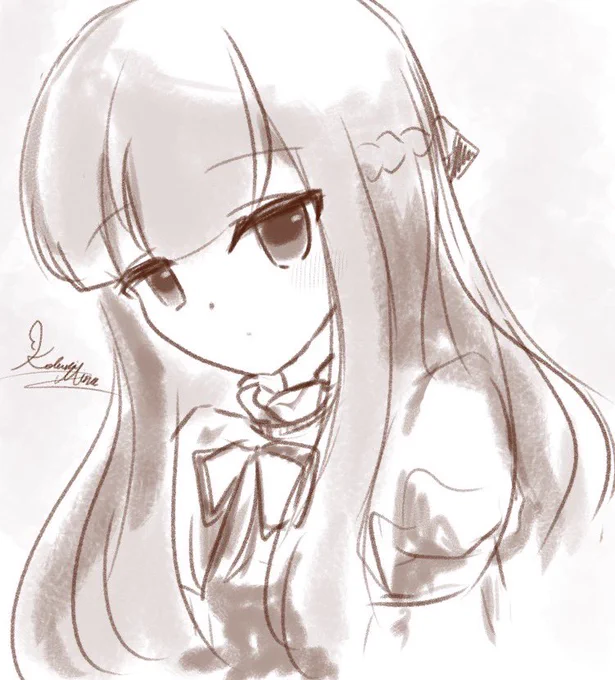 ボイスついてからは可愛くて愛らしい雪美ちゃんが多いけど私は初期の無表情で愛らしい雪美さんも好きです初期みさんをすこれ(という落書き) 