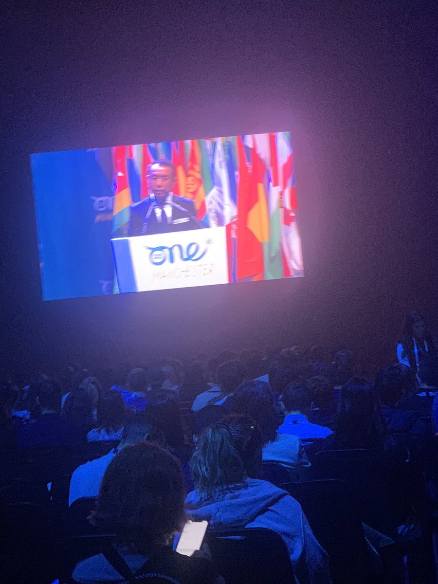 mariamnaf's tweet photo. #OYW2022 #OYW22 
About This morning session 
Ban ki Moon, was talking about responsible drinking ! Such a great subject think about it https://t.co/a70WP3tUwR