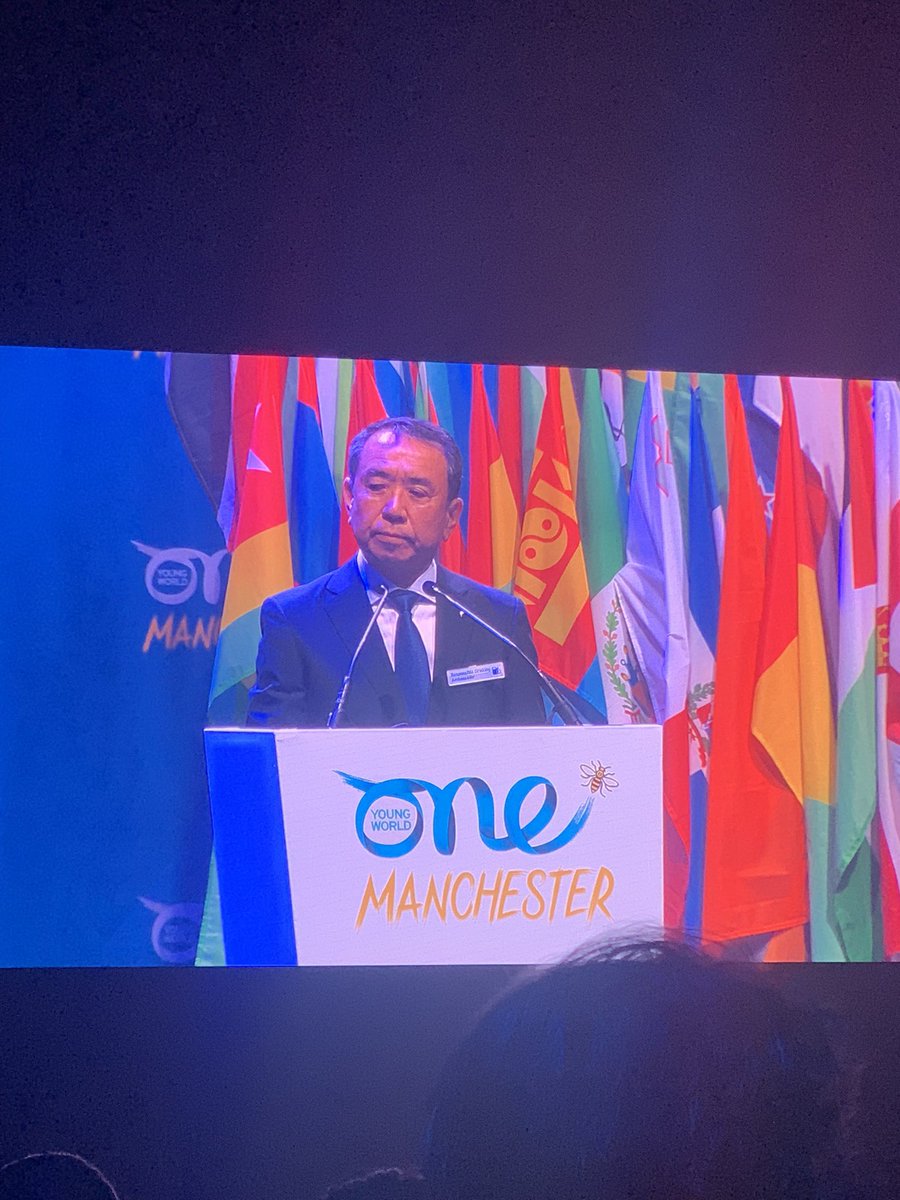 mariamnaf's tweet photo. #OYW2022 #OYW22 
About This morning session 
Ban ki Moon, was talking about responsible drinking ! Such a great subject think about it https://t.co/a70WP3tUwR