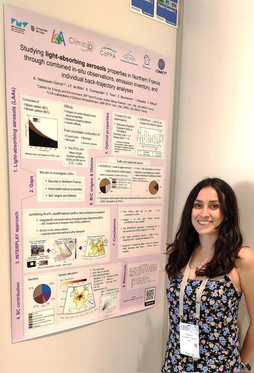 Alejandra VELAZQUEZ GARCIA (@alejand19479113) on Twitter photo Today is my turn to present my poster at the #IAC2022_Athens
I'll be happy to discuss about #LightAbsorbingAerosols at the #ATOLL platform in Northern France.
<a href="/VRiffault/">Véronique RIFFAULT 🚴♀️😷💉🌻</a>
<a href="/JoelBrito01/">Joel F. de Brito</a> <a href="/IsabelChiapello/">Isabelle Chiapello</a>
@LOA_labo <a href="/IMT_NordEurope/">IMT Nord Europe</a> <a href="/Conacyt_MX/">Conahcyt Consejo</a> <a href="/ActrisFr/">ACTRIS-FR</a> <a href="/CPER_CLIMIBIO/">CPER Climibio</a> <a href="/hautsdefrance/">Région Hauts-de-France</a> Today is my turn to present my poster at the #IAC2022_Athens
I'll be happy to discuss about #LightAbsorbingAerosols at the #ATOLL platform in Northern France.
<a href="/VRiffault/">Véronique RIFFAULT 🚴♀️😷💉🌻</a>
<a href="/JoelBrito01/">Joel F. de Brito</a> <a href="/IsabelChiapello/">Isabelle Chiapello</a>
@LOA_labo <a href="/IMT_NordEurope/">IMT Nord Europe</a> <a href="/Conacyt_MX/">Conahcyt Consejo</a> <a href="/ActrisFr/">ACTRIS-FR</a> <a href="/CPER_CLIMIBIO/">CPER Climibio</a> <a href="/hautsdefrance/">Région Hauts-de-France</a>