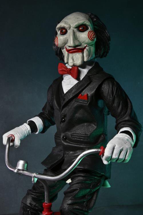 Nin_Nin_Game's tweet photo. 🤡 Pre-order open 🤡
Billy from @Saw is back! 😨
Returning to @NECA_TOYS are the Head Knocker 8" Puppet on Trike & 12” Action Figure Riding Trike 😱
link 👉 https://t.co/om55oYxyfo
#Saw #Billy #BillyPuppet https://t.co/iXxPSGfKjz