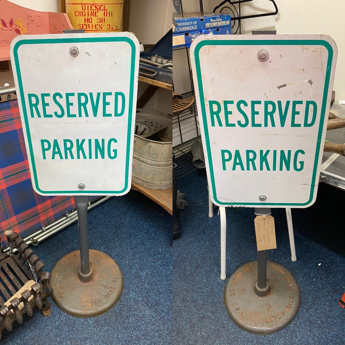 astraantiques's tweet image. Unit 109 can help with your reserved parking 🚗 We have so many great items that you need not go elsewhere. #funandquirky #carproblems #reservedparking #carman #carlover #garagelover #savemycarspace #astraantiquescentre #hemswell #lincolnshire