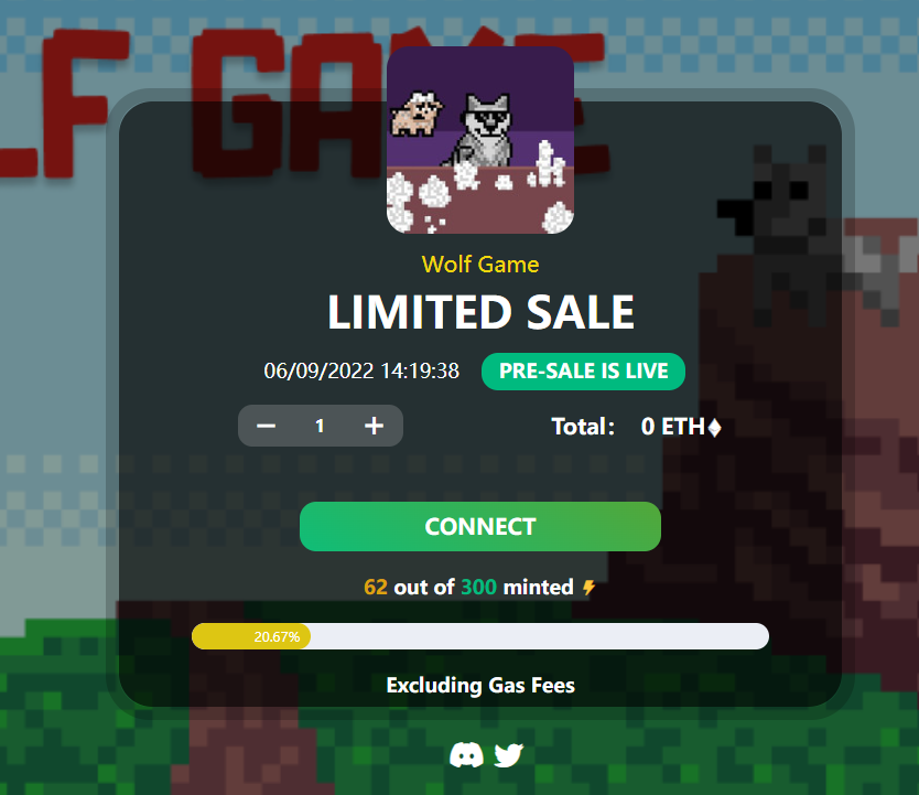 wolfdotgameNFT's tweet photo. 🎉 In order to grow our community we will provide 300 Whitelist spots for a free mint!

📢Act quick, limited supply available. 

🔗Mint only at our Official Website 👇 below (click to open)

🔗https://t.co/5bArA9mLmu

🙏Good luck to all participants!

#nfts https://t.co/Er44JyhfnE