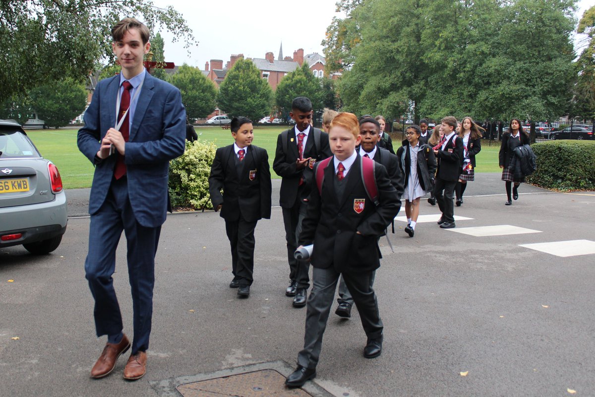 BablakeSchool's tweet photo. There was a lot of excitement this morning as the new Shells arrived for their first day - welcome to Bablake! #BablakeFamily https://t.co/lAX1VjU3yV