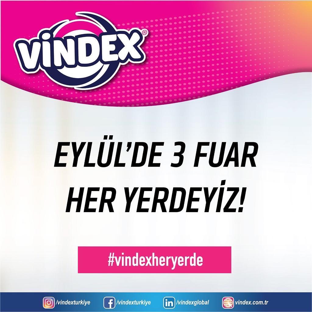 VindexTurkiye's tweet photo. 📍#vindexheryerde 

Eylül ayında 3 fuar ile sizlerleyiz! 📣 https://t.co/4pVlPVNWKG