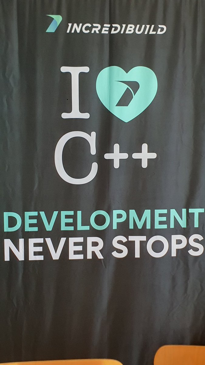 incredibuild's tweet photo. Come meet us at #CoreCPP2022 and let's talk about how we help you cut down your compile times - and stress! Plus, you can get an awesome t-shirt ๐ And while you're here, don't forget to catch the awesome talks by our own @AmirKirsh and Avi Lachmish! https://t.co/Mqw0CrWiOM