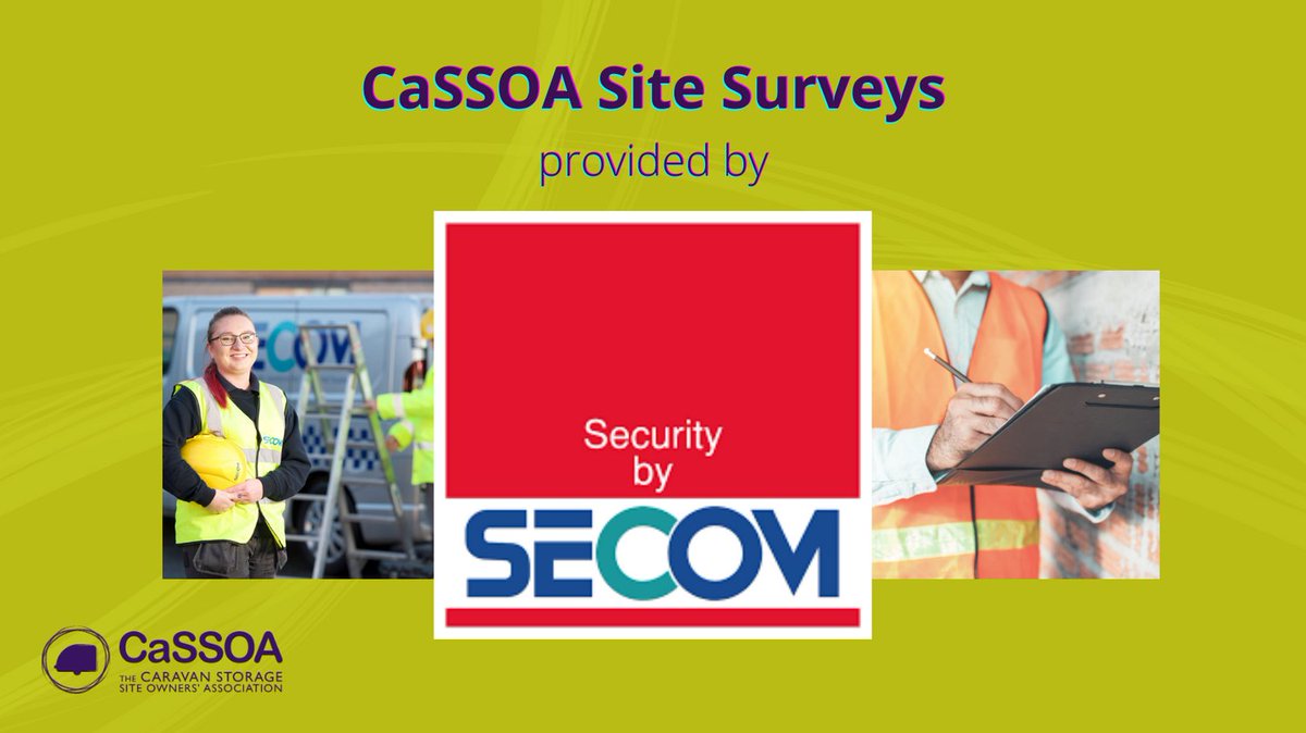 cassoa's tweet photo. CaSSOA are delighted to announce the new provider of our site security surveys @secomplc 

To find out more, head over to our website: https://t.co/woNcdXqIhi

#securestorage #security #caravanning #caravanstorage https://t.co/bAsR4lbKSh