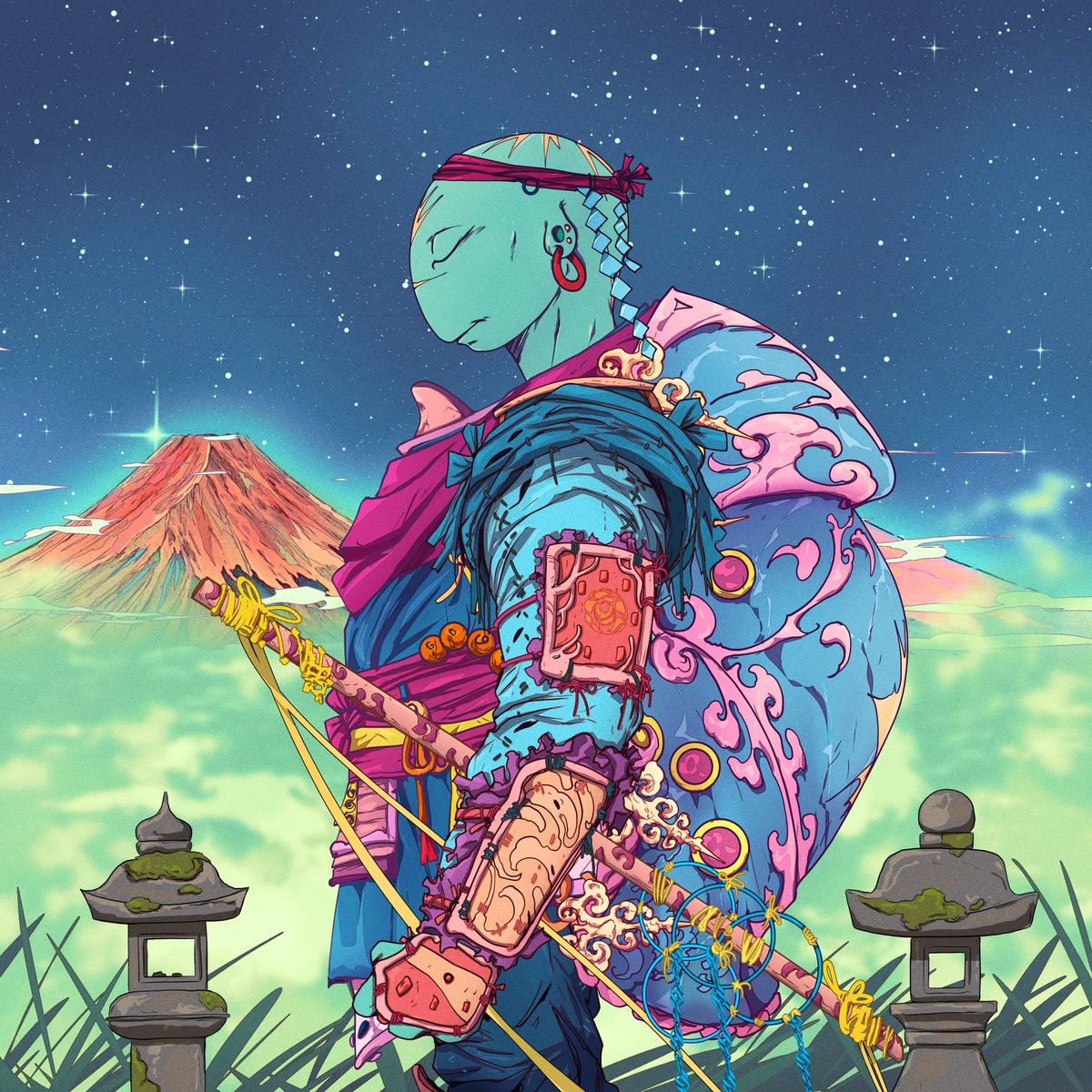 0xKwok's tweet photo. @ShellzOrb brand new #pfp. This wasn't at the floor but I'll pay for art I love. Isn't this beautiful?

~pure zen vibes~ https://t.co/2JWQwWuBlu