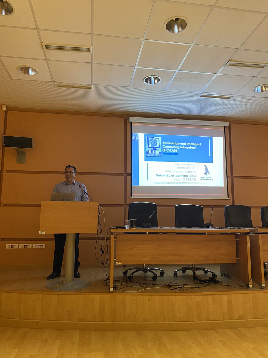 InnovateDignity's tweet photo. On the second presentation of the day we would like to thank Prof. @CCdstylios for presenting us the experiences gained from the “Trackmyhealth” project. @InnovateDignity @SMantzoukas #universityofioannina https://t.co/73XKeH5vbR