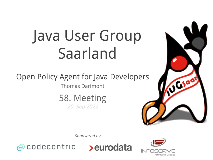 Java User Group Saarland tweet media