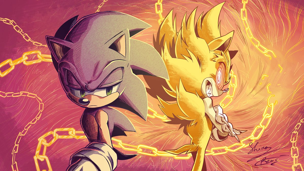 X 上的CKROWDY：「Fleetway sonic 💛🦔 #SonicTheHedeghog #sonicfanart  #sonicfleetway #sonicart  / X