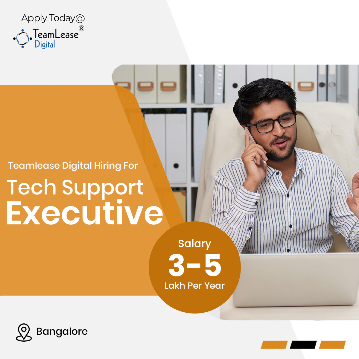 TeamLeaseDGT's tweet photo. Teamlease Digital Hiring for Tech Support Executive
Interested candidates Apply Here: https://t.co/Knxi3zlvq4
#teamleasedigital #jobsnotifications #nowhiring #hiring #jobopenings #digital #TechSupportExecutive #supportexecutive #techsupport #techsupportjobs #banglorejobs https://t.co/MSfjiKBqaE