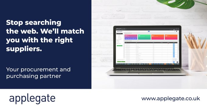 Applegate_B2B's tweet photo. Using Applegate for your business procurement saves you time and money.
Our AI technology gathers quotes from relevant suppliers in your industry for free.
Request a quote here: https://t.co/1sTWQSvgt4
#B2BMarketplace #PromoPrint #Freight #UKmfg https://t.co/IKYbYzQvgh