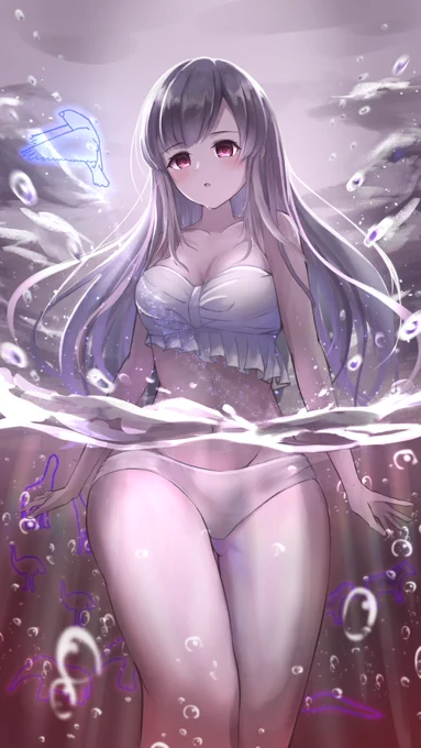 ────きたの……?#シャニマス #幽谷霧子 