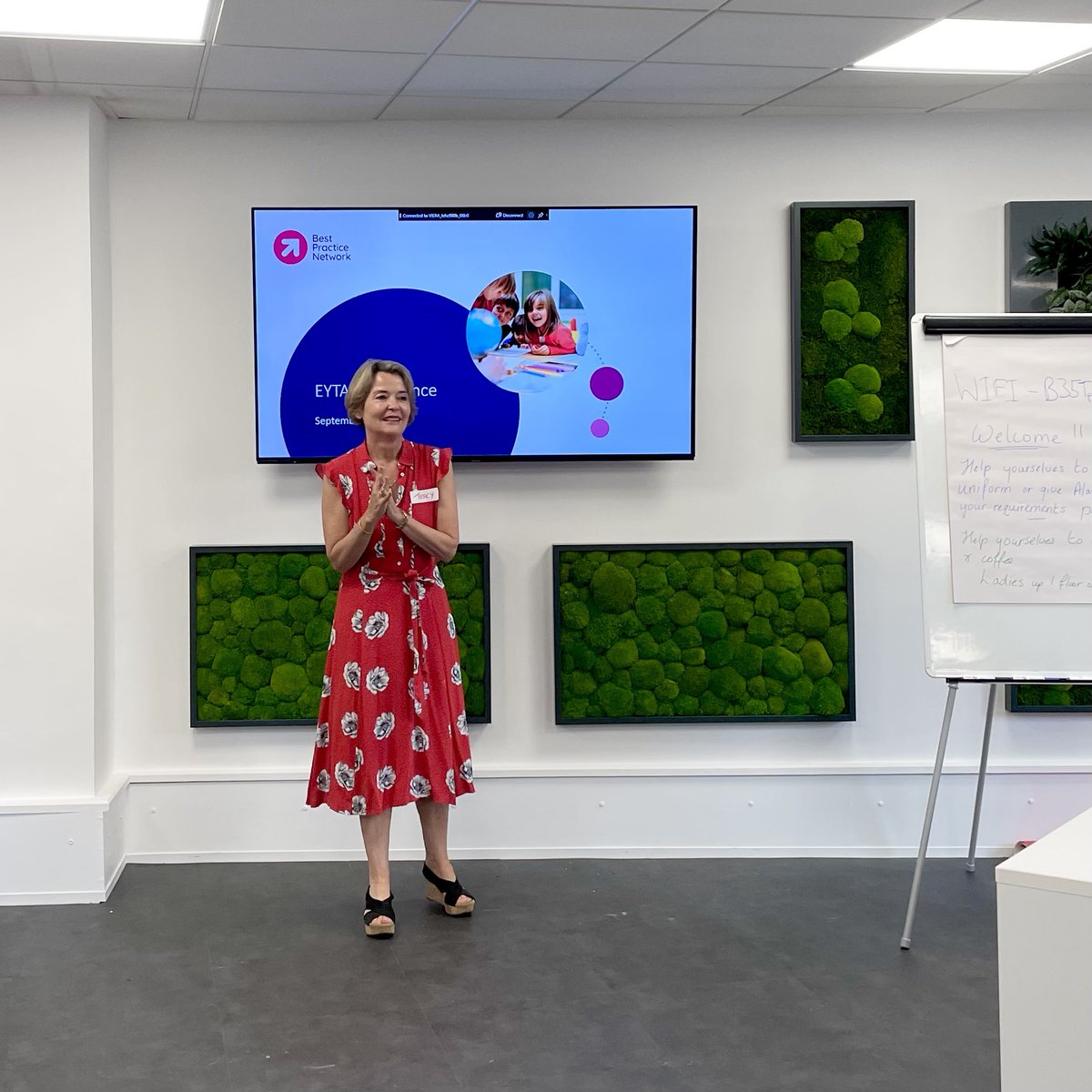 bestpracticenet's tweet photo. We are in our the new #bestpracticenetwork office space today at the apprenticeships conference, welcoming new apprenticeship tutors to the team! 

#earlyyears #apprenticeships https://t.co/of84kn36v8