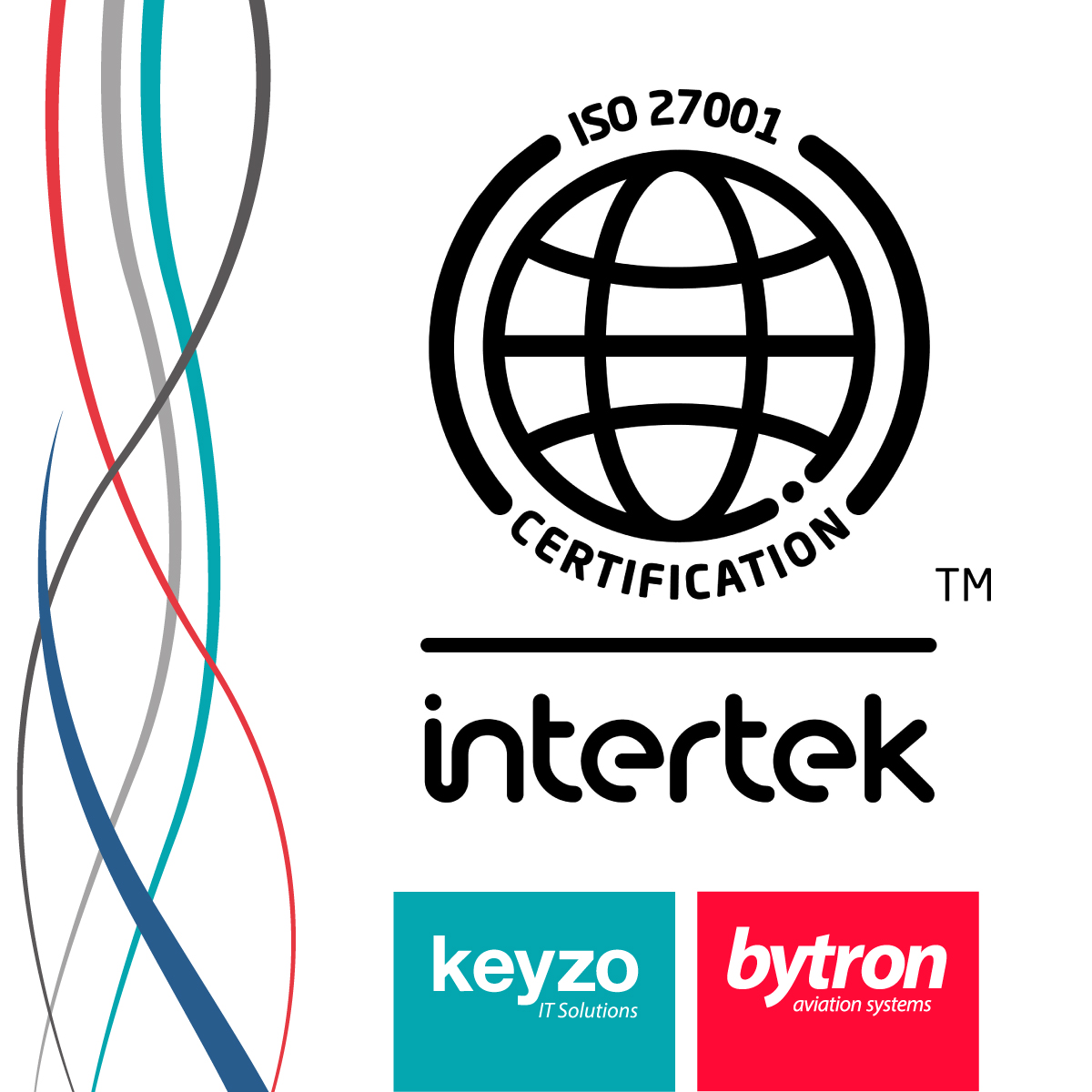 We are immensely pleased to announce that we are now ISO 27001 Certified!

A big thanks to the <a href="/Intertek/">Intertek</a> team for their work in certifying us!

#iso27001 #iso27001certification #teamwork