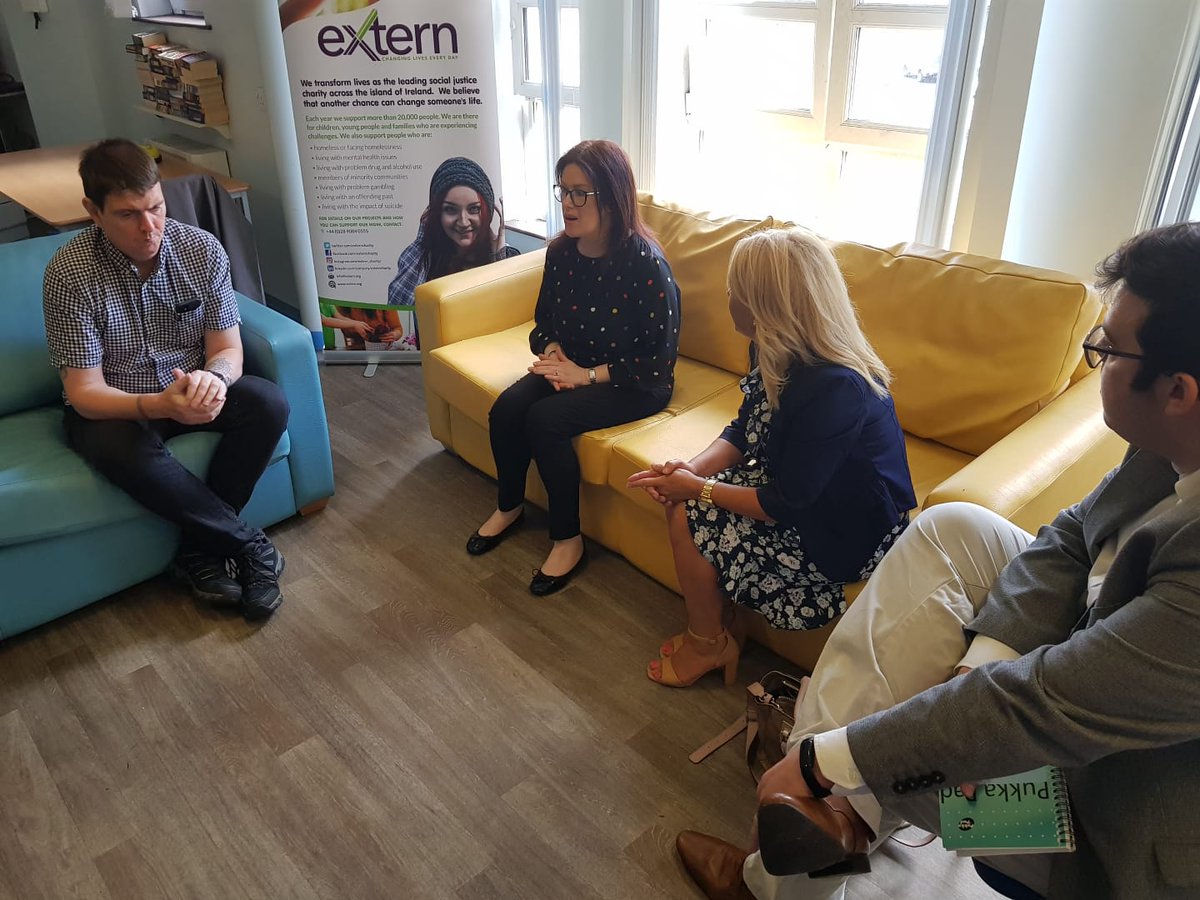 ExternCharity's tweet image. We were delighted to welcome the All Party Group on Homelessness to see the works Extern undertakes to help people in need.

At Extern we meet people at their point of need, so this visit provided the group with a glimpse of how we make a difference to our own local communities.