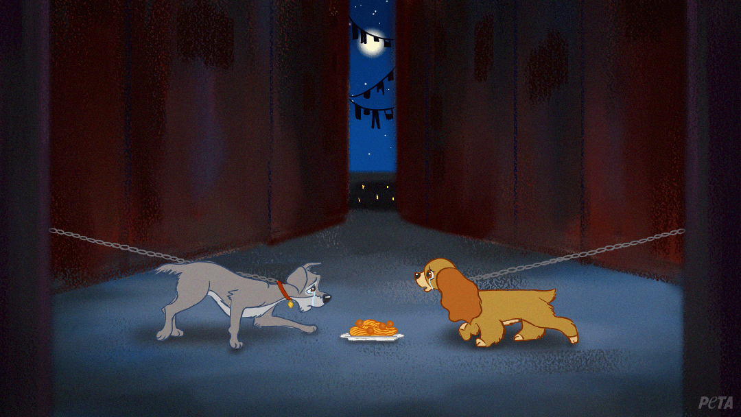DigitalPREx's tweet photo. In an emotive campaign, @peta have reimagined Disney dogs as if they were neglected 💔

👉 https://t.co/aIJ3nXAQtt https://t.co/CJL1Oel77W