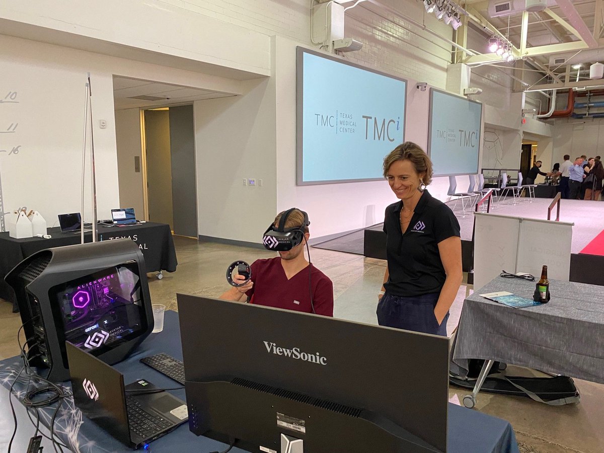 We had a great time presenting our technology at the TMCx Surgical Innovations Day event in Houston

Thank you Renaud Seigneuric, Deeptech North America - NETVA, Anshuj Deva, Texas Medical Center Innovation, and Anna Vu, MPH for making this happen!
<a href="/TXMedCenter/">Texas Medical Center</a> 

#VRforHealthcare