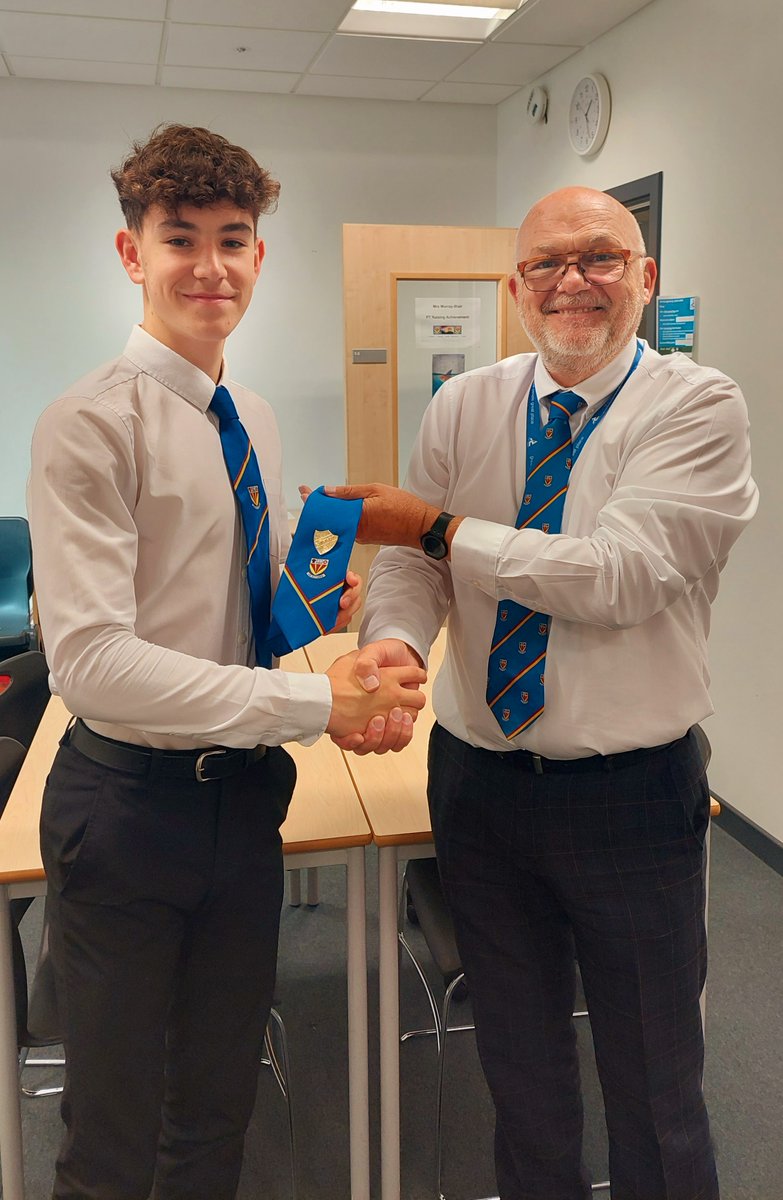 ACHIEVEMENT -

Huge congratulations to S5, Gregor Pert, who received his Sports Achiever Tie ✨Gold✨ for his international achievement in being capped for the Scotland U16 Rugby Team. <a href="/Scotlandteam/">Scottish Rugby</a>🏈

👏🏻👏🏻👏🏻

#BrechinHighValues #AchieverTies #ThisIsBrechin