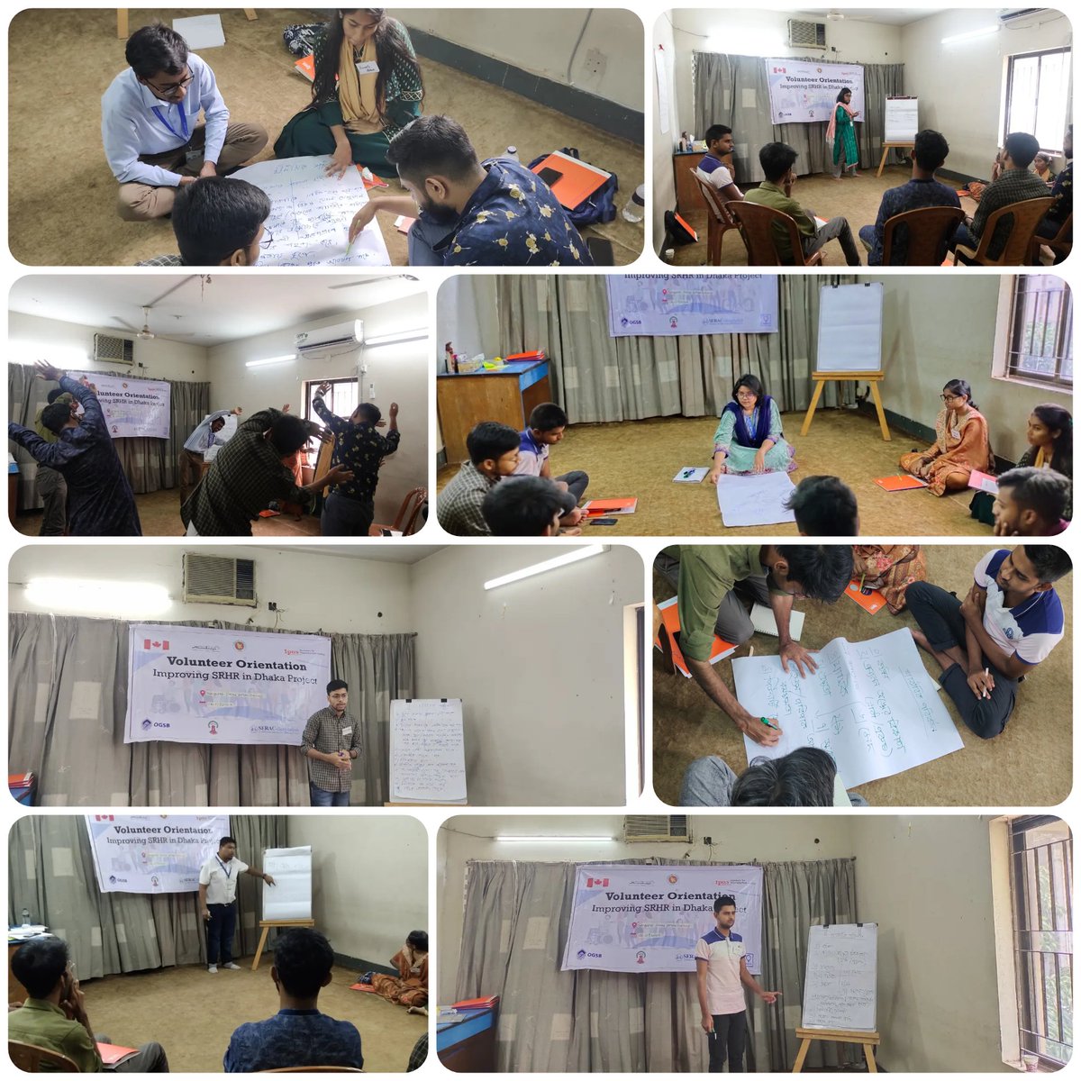 serac_bd's tweet photo. #OngoingEvent
@SERAC_BD in collaboration with #IpasBangladesh arranged 15th batch of volunteer orientation of Gopibag area on FP, MR, PAC, SGBV & community communication under Improving SRHR in Dhaka project, technical supported by @HealthBridgeCan, funded by @CanadaFP
#ISRHRD https://t.co/gABFuB6bA0