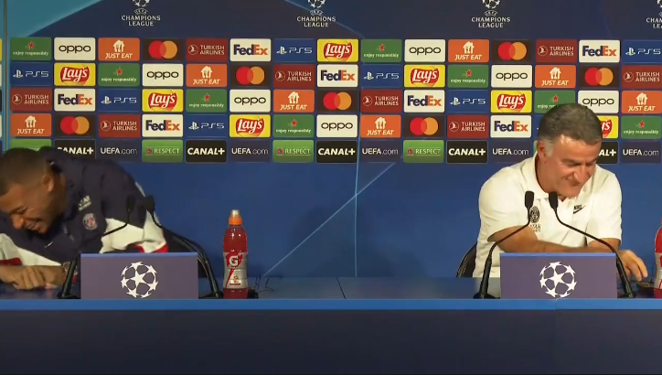 3CatInfo's tweet photo. Proposen al PSG d'anar en tren en comptes d'avió i l'entrenador i Mbappé se'n burlen
https://t.co/8wlxVIoSwZ https://t.co/AjQTTCkTbv