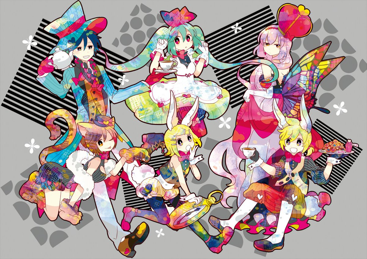 初音ミク「どんな感じに描いたミクちゃんが一番好きですか?▼アンケートもつなげるのでよろしけ」|犬飼＠4/1ありがとうございました！🌟NEOKET4【B50】のイラスト
