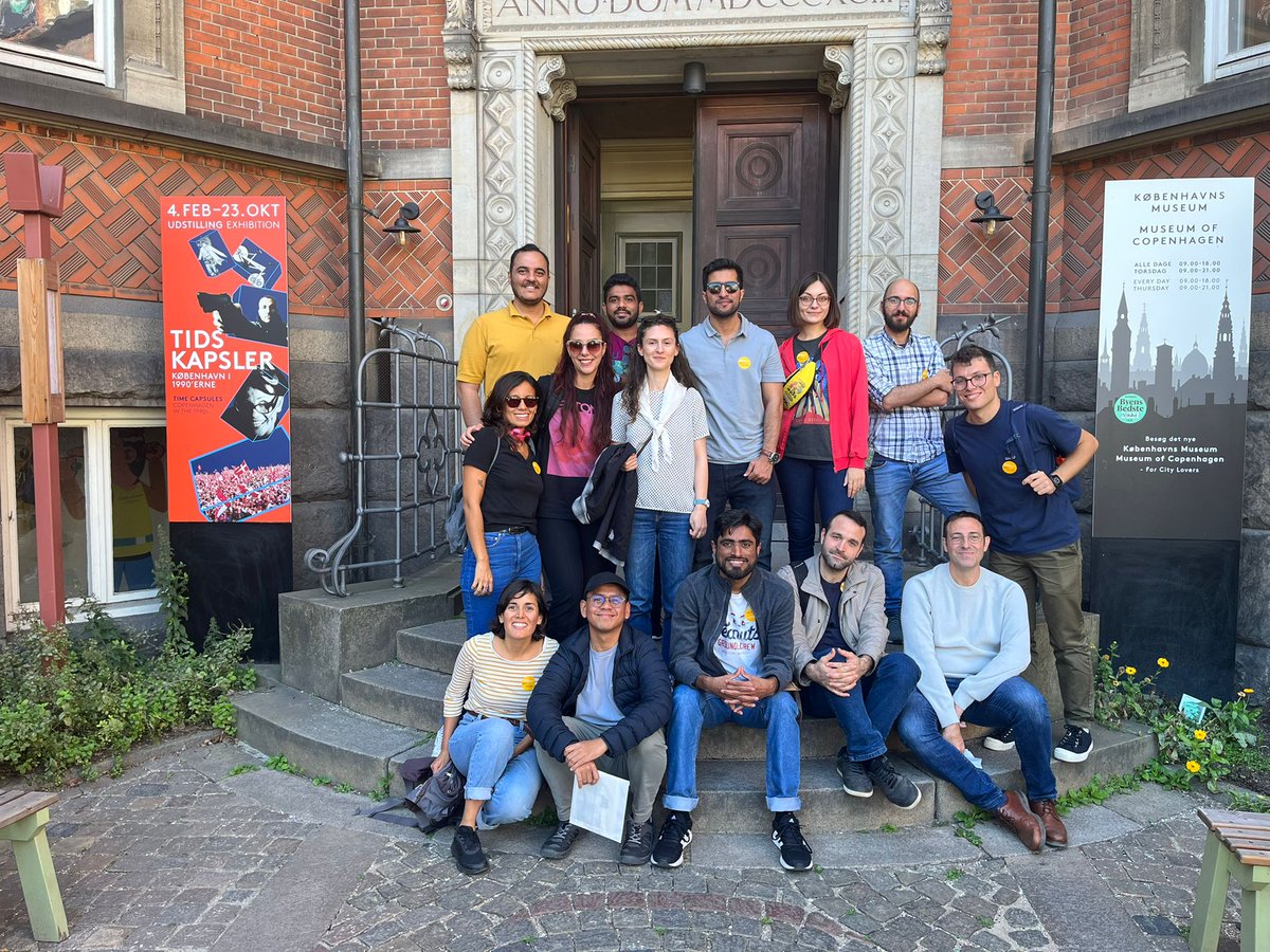 O_uaziz's tweet photo. #1stTrainingWeek with all #ESRs #supervisors
@fjlopezpellicer @javierNI at #AAU
#ODECO #OpenData #OpenDataEcosystem #Copenhagen @ODECO_etn @IAAA_Lab
#Thanks to @rikkemag @malenamalandra & #Alejandra https://t.co/5PFjIrnYXQ