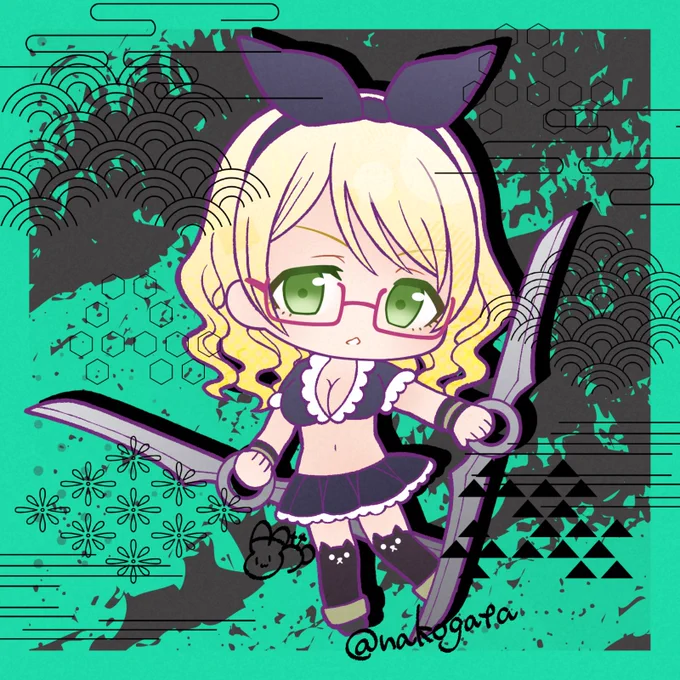 #モバK10周年まで描く平阪道反さん 