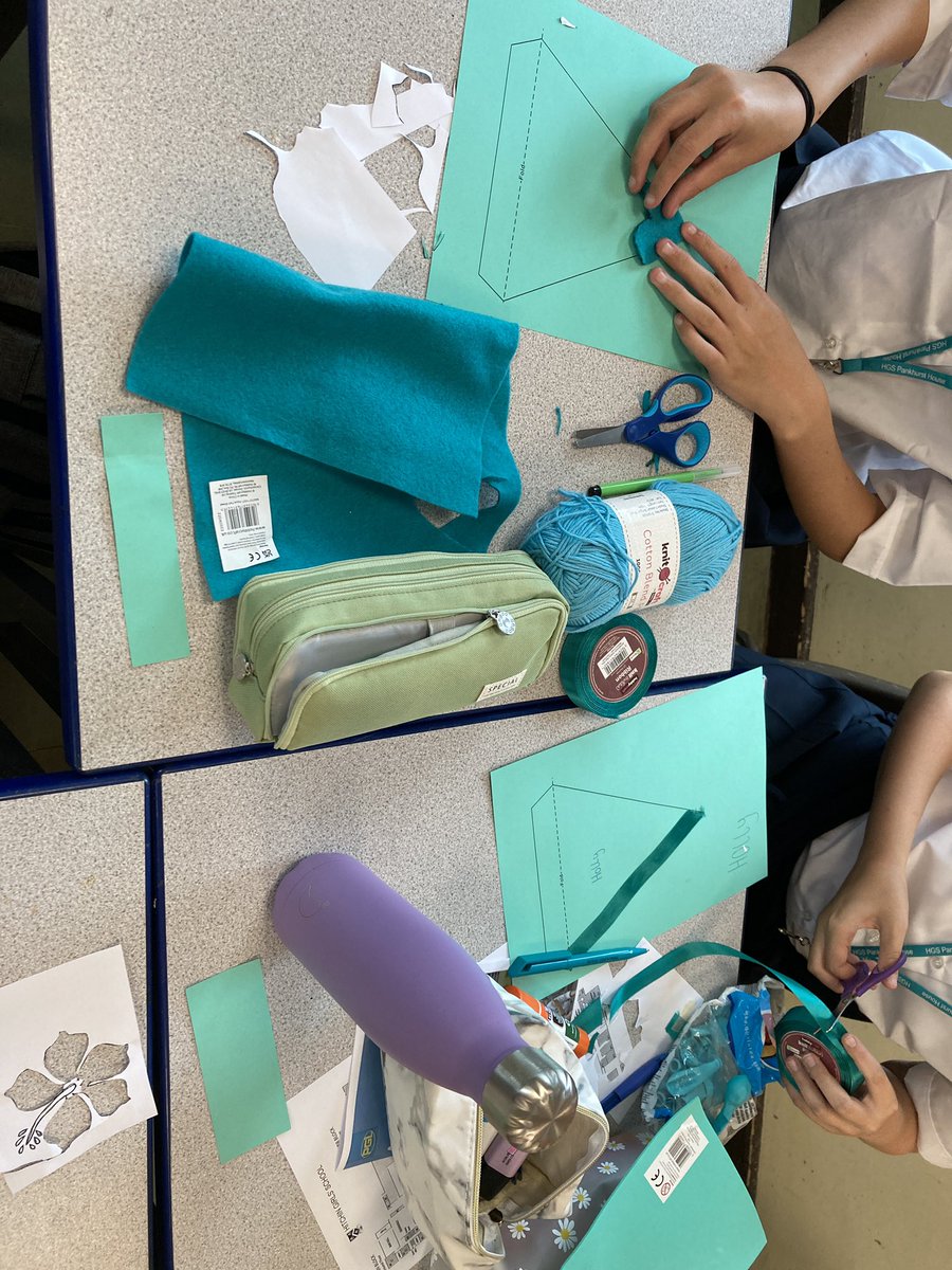 HGSTransition's tweet photo. Y7 students @HitchinGirls are making House Bunting #houseidentity - With House points up for grabs it is very competitive! https://t.co/9EZ4f0BZKI