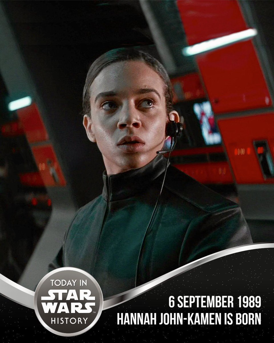 6 September 1989 #TodayinStarWarsHistory 'And will remember this... as the last day of the Republic! Fire!' #FirstOrderOfficer #HannahJohnKamen