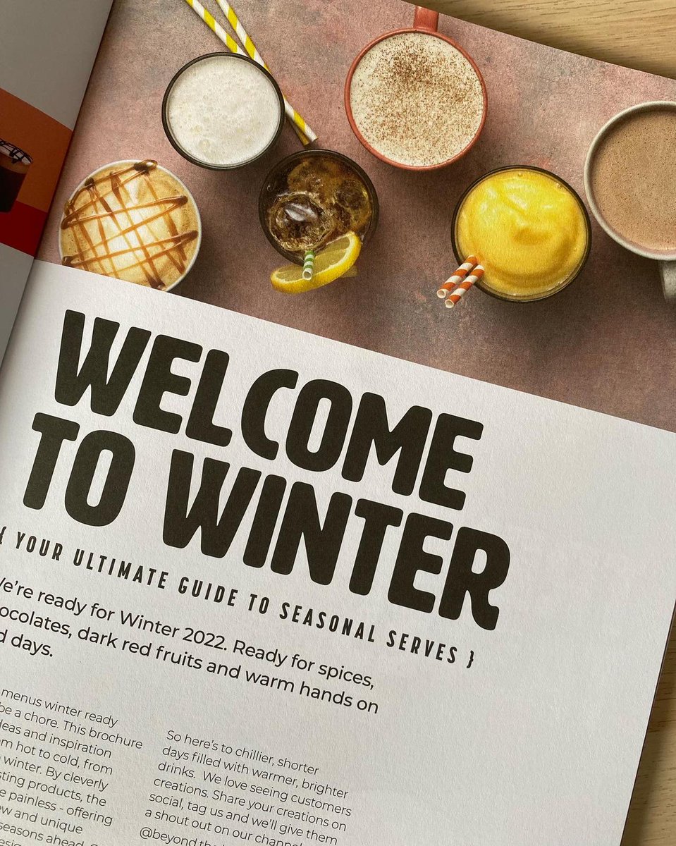BlackRockBTN's tweet photo. Hot drink season is approaching!☕️ Look out for these @BeyondtheBean brochures in your orders - packed with product info, inspiration and ideas 🍂

#coffee #pumpkinspice #hotchocolate #autumn #hotdrink #brighton #hove #cafe  #coffeetime #beyondthebean #sweetbird https://t.co/fgAaJxQL39